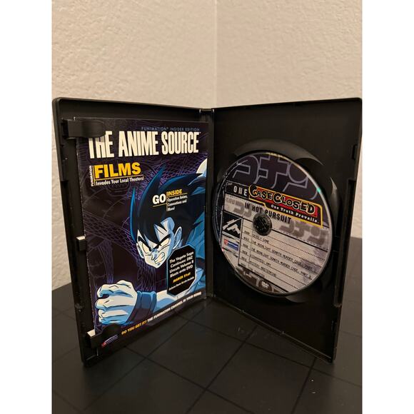 Case Closed: In Hot Pursuit (Uncut DVD, Funimation, 2004) - Picture 3 of 4